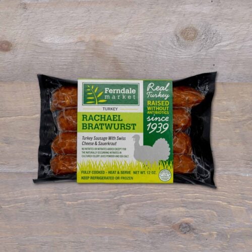 Turkey Rachael Bratwurst - Antibiotic Free