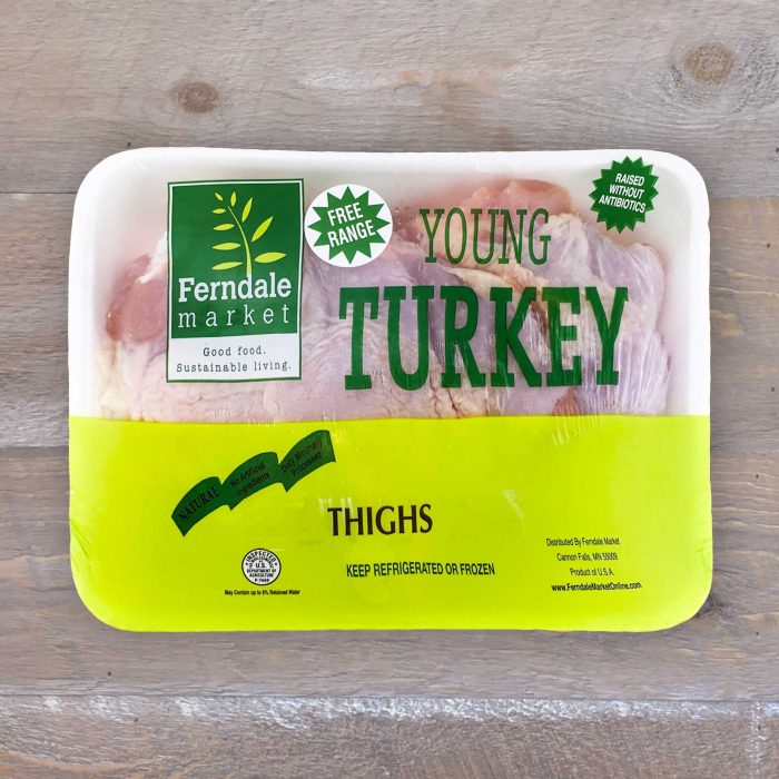 Turkey Thighs Traypack | Ferndale Market